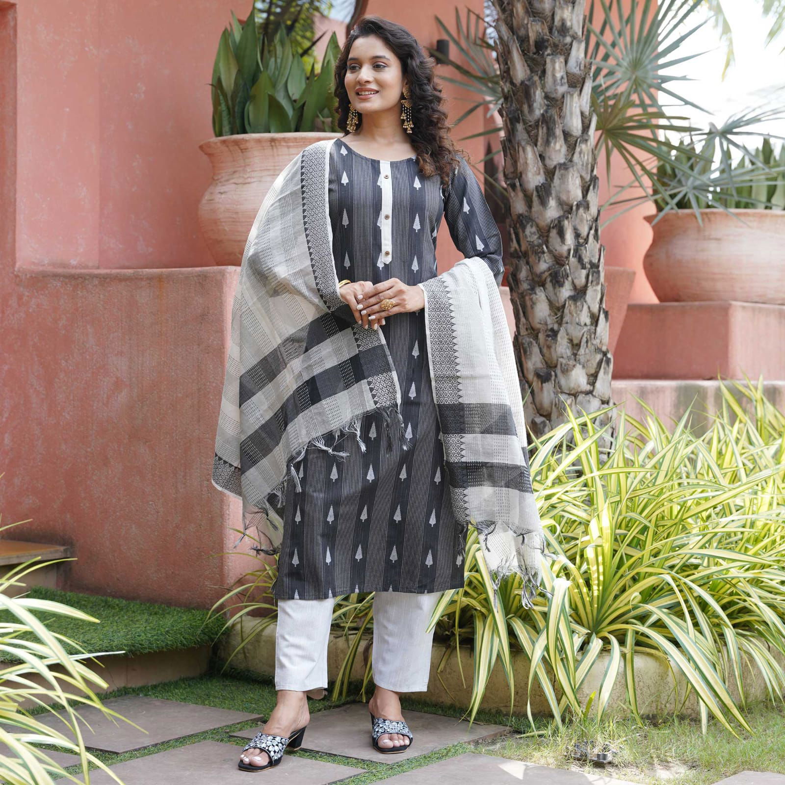 Kalaai Daily Wear Cotton Printed Kurti With Bottom Dupatta Catalog